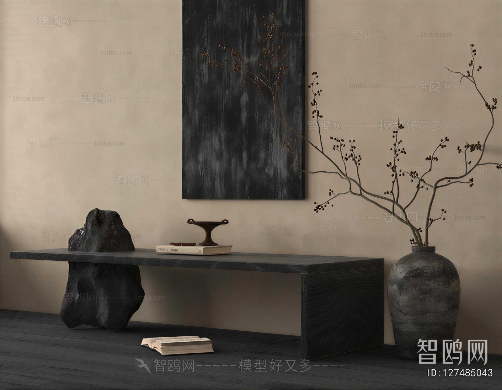 Wabi-sabi Style Painting