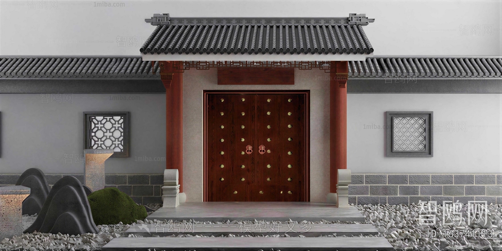 New Chinese Style Facade Element