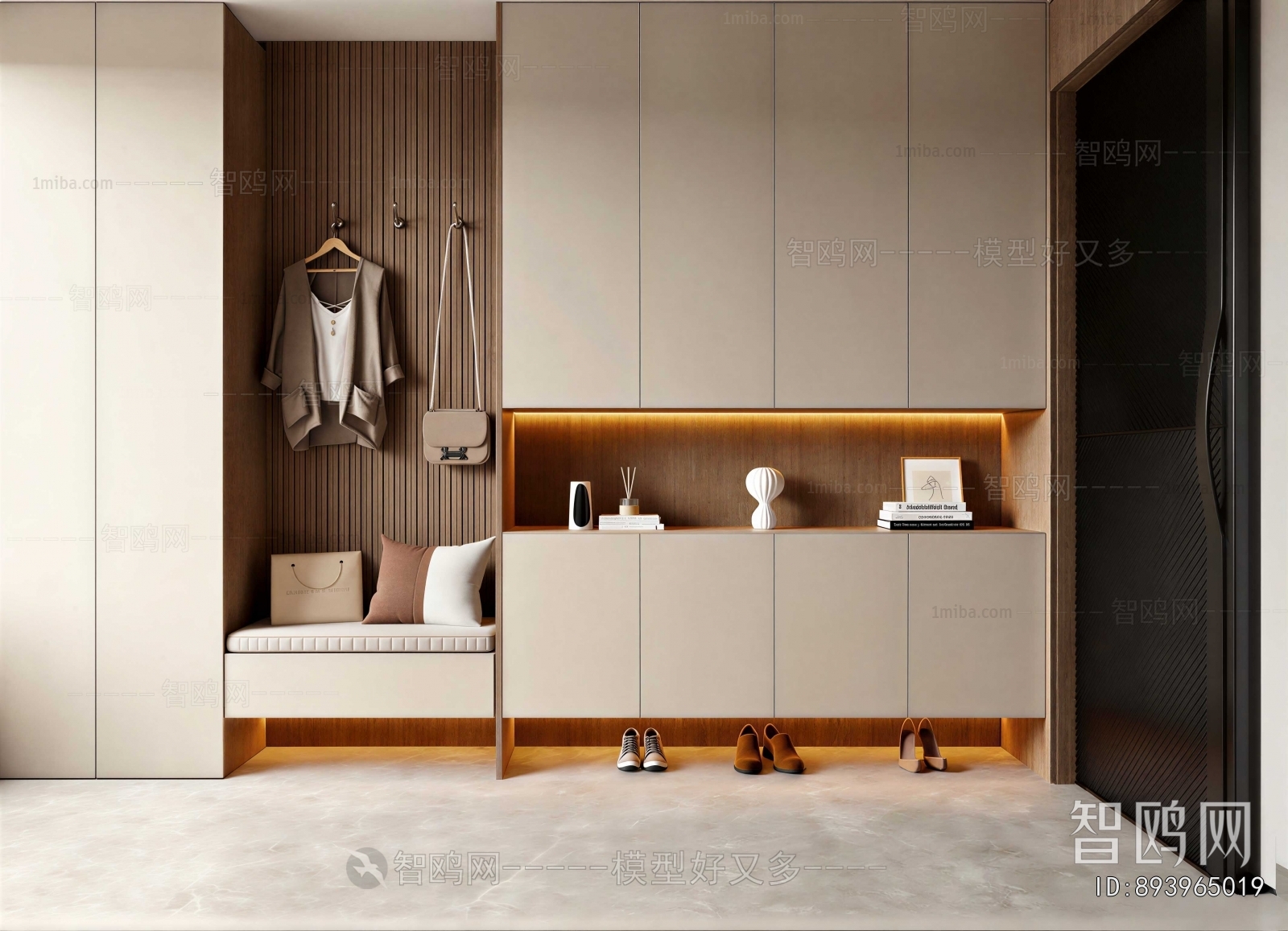 Modern Shoe Cabinet