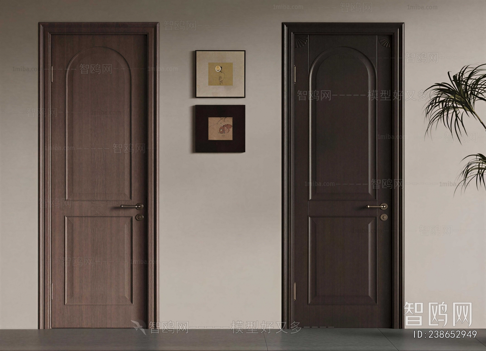 French Style Single Door