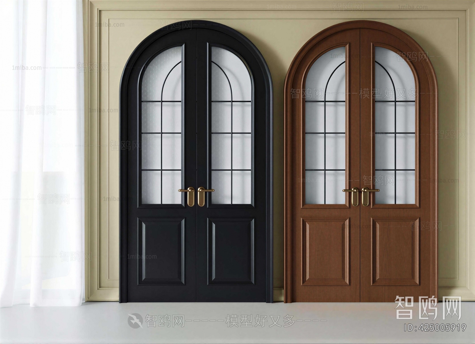 French Style Double Door