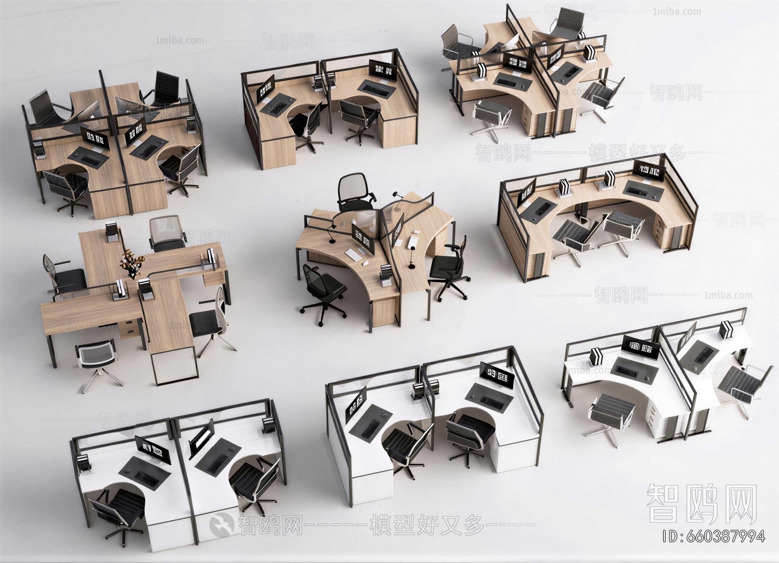 Modern Office Desk And Chair