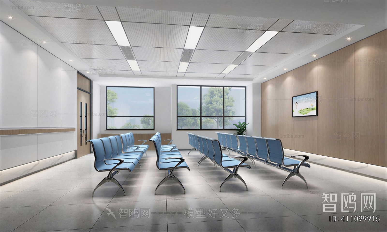 Modern Hospital Hall