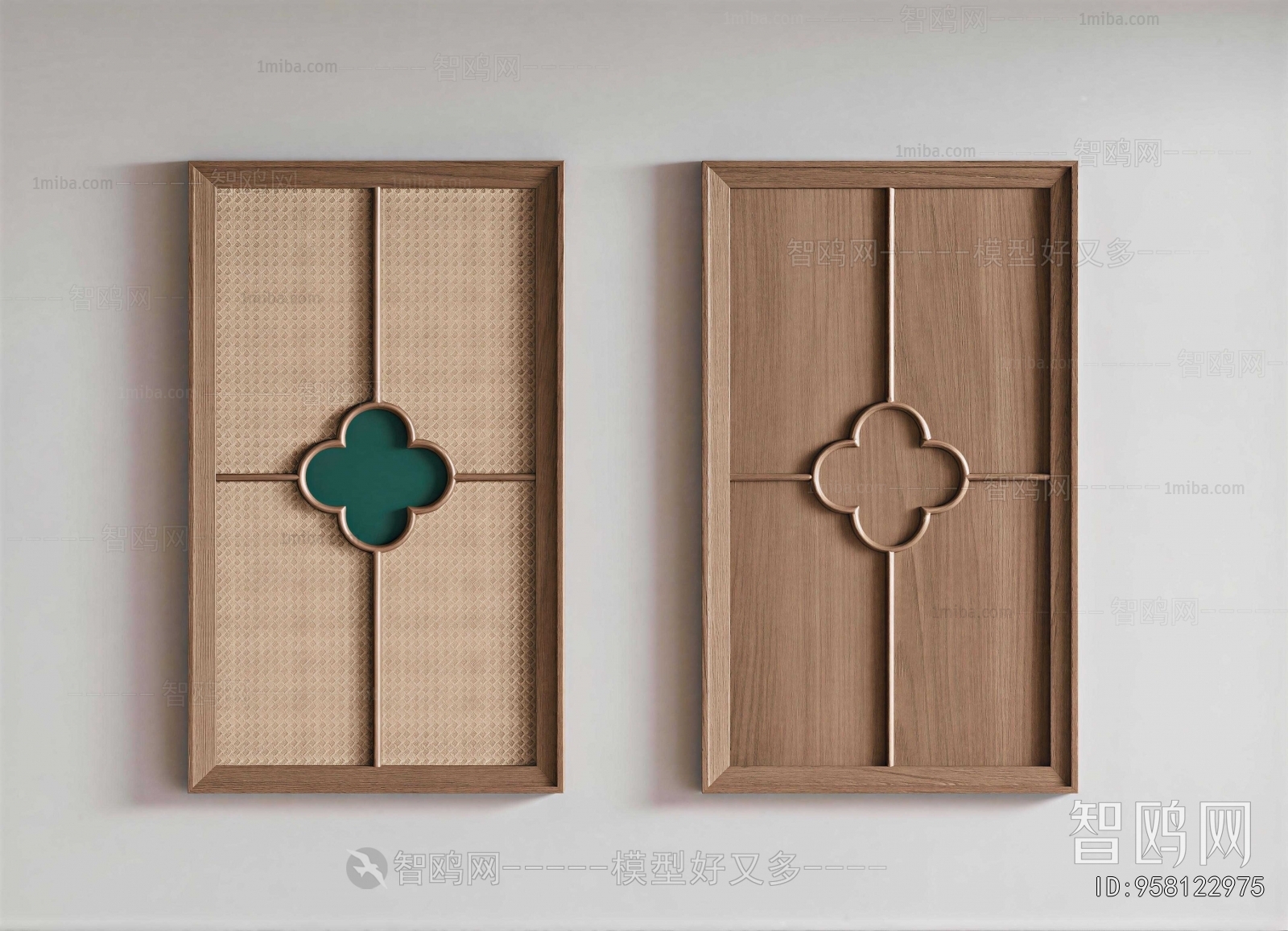 New Chinese Style Door Panel