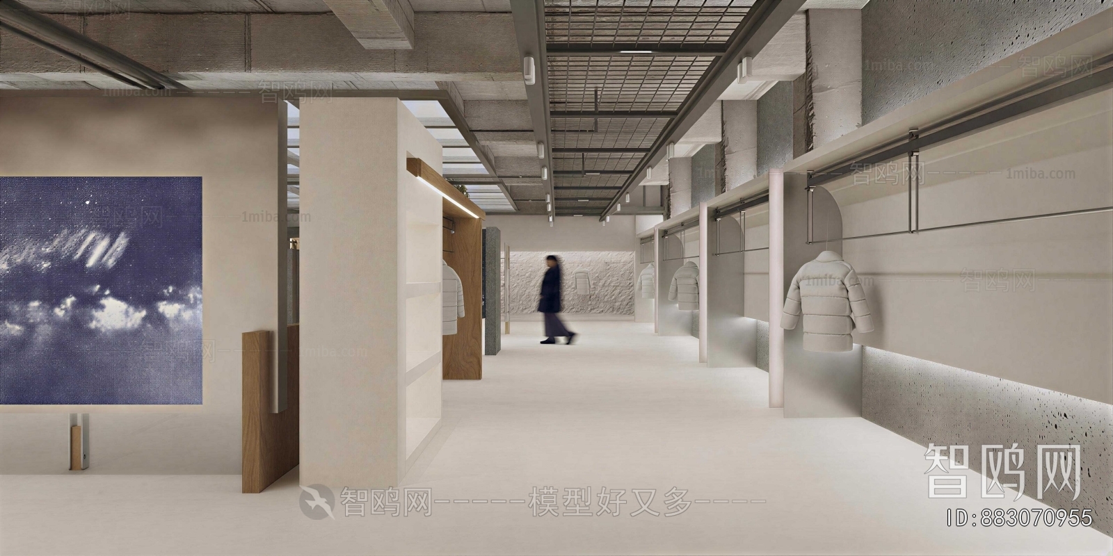 Industrial Style Clothing Store