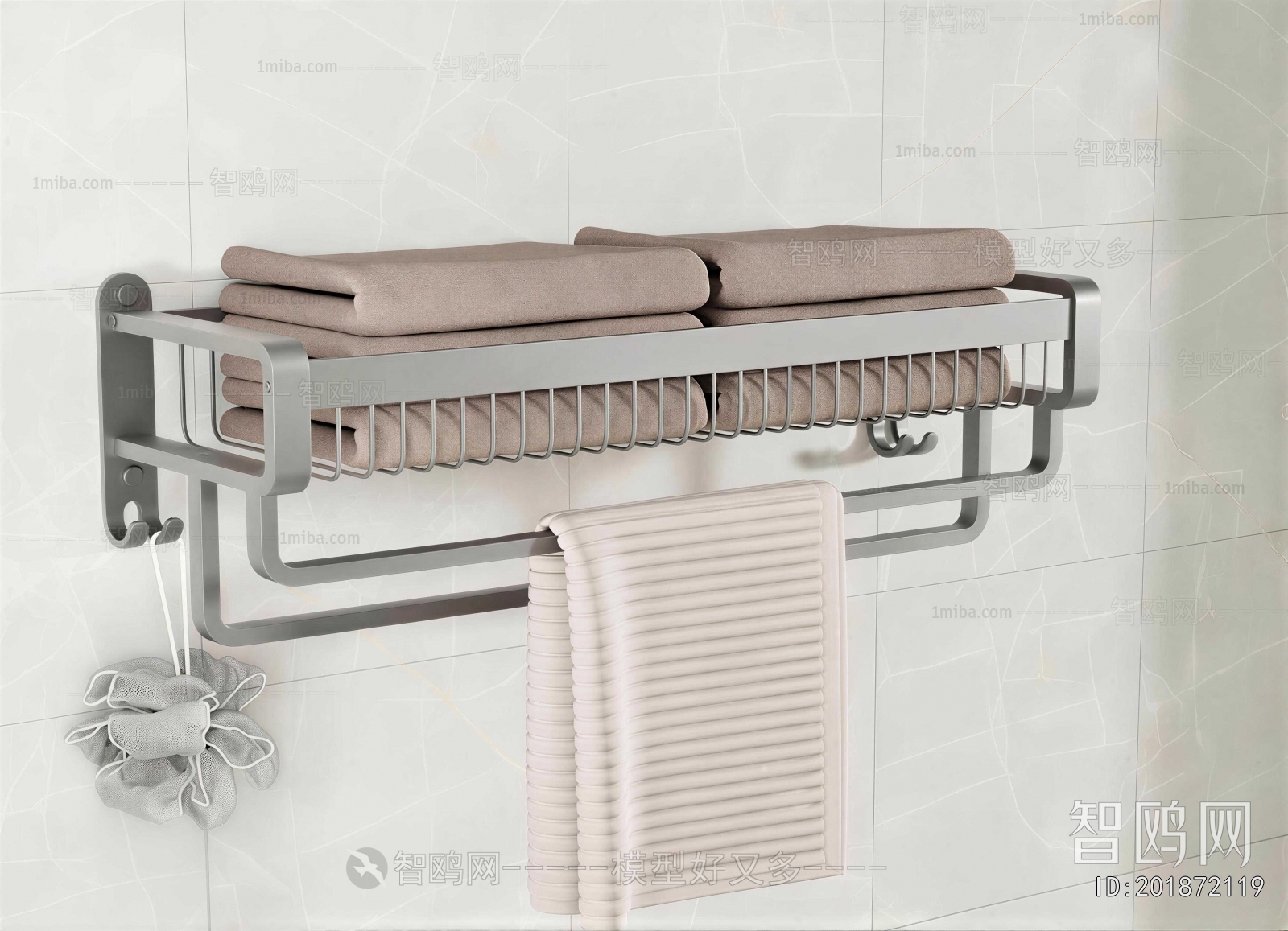 Modern Bathroom Rack