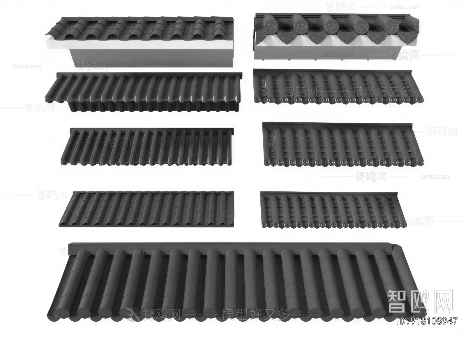 Chinese Style Building Component
