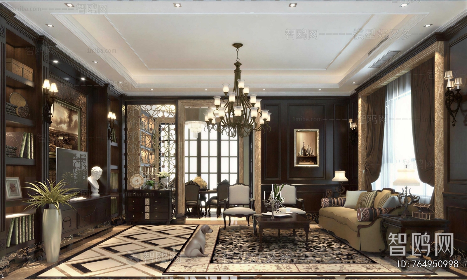 European Style A Living Room