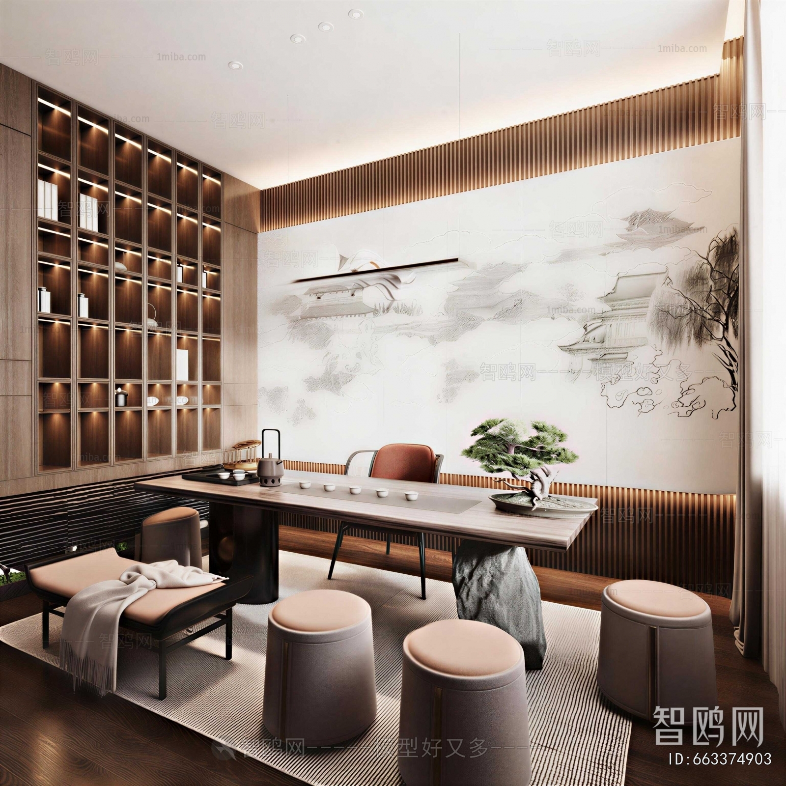 New Chinese Style Tea House