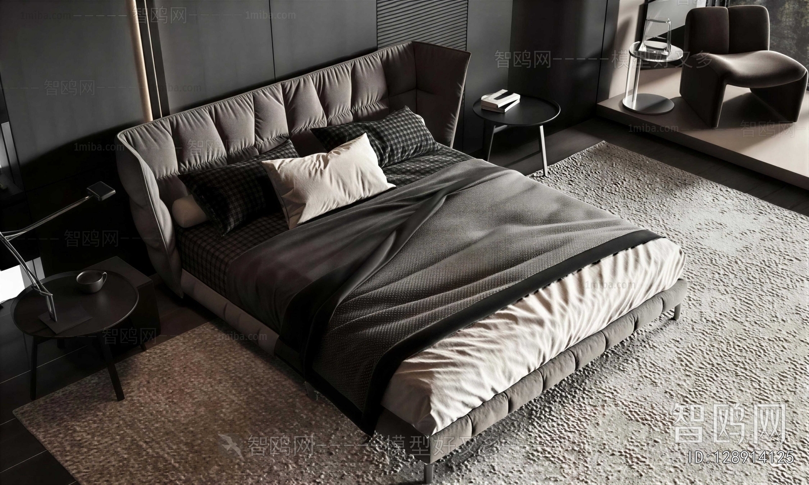 Modern Double Bed