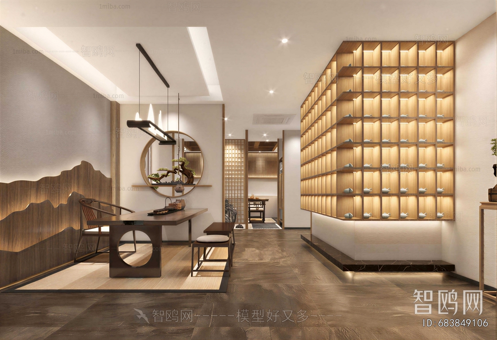 New Chinese Style Tea House