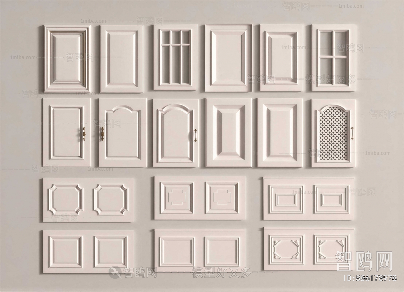 French Style Door Panel