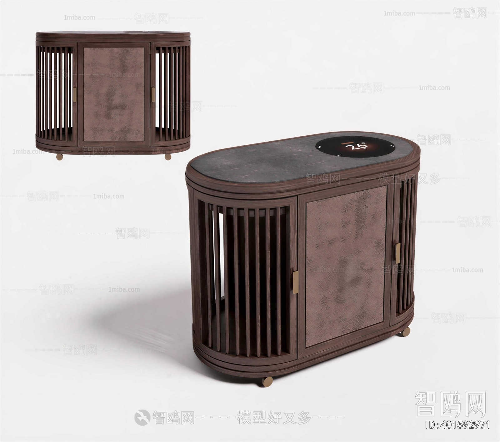 New Chinese Style Side Cabinet