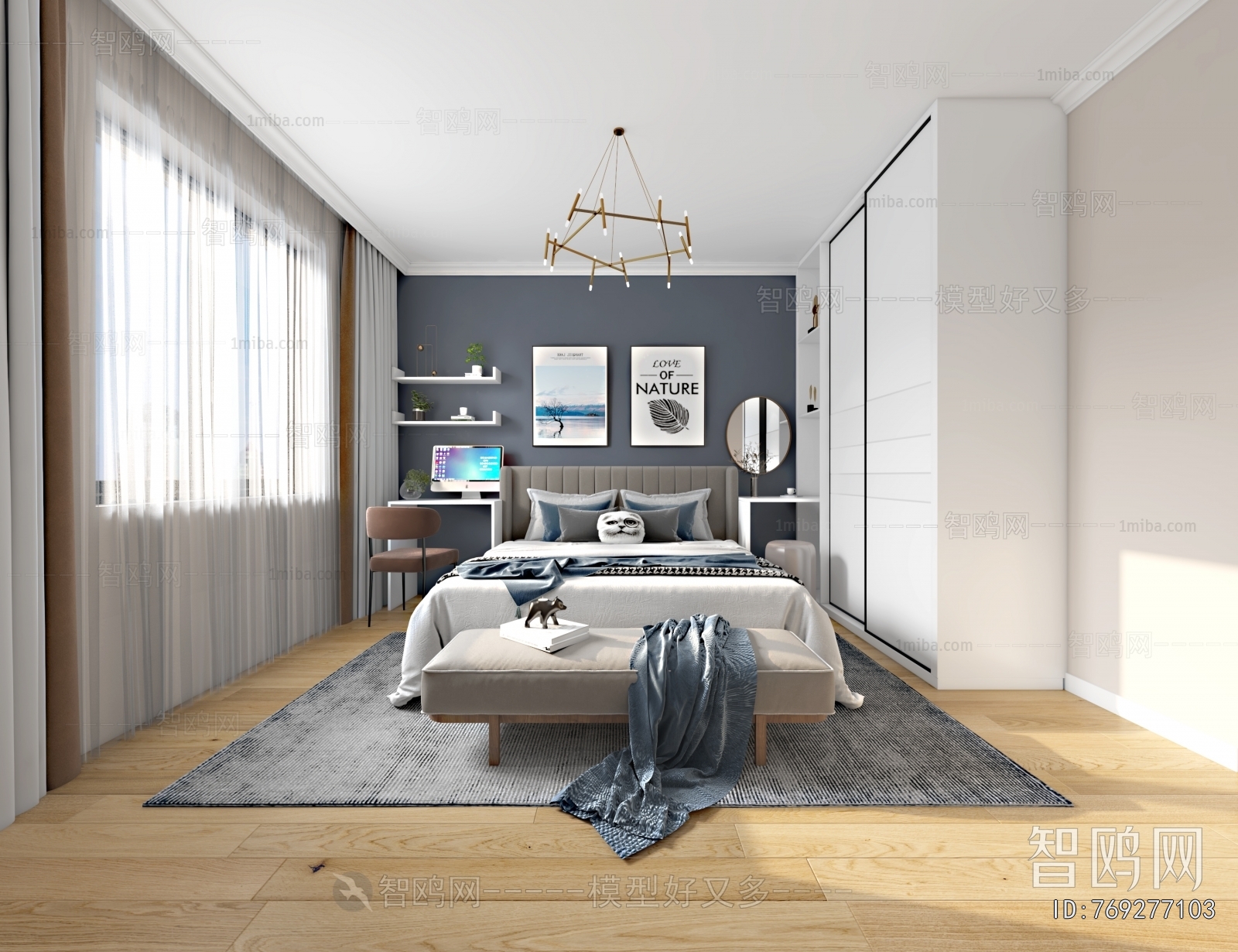 Nordic Style Bedroom
