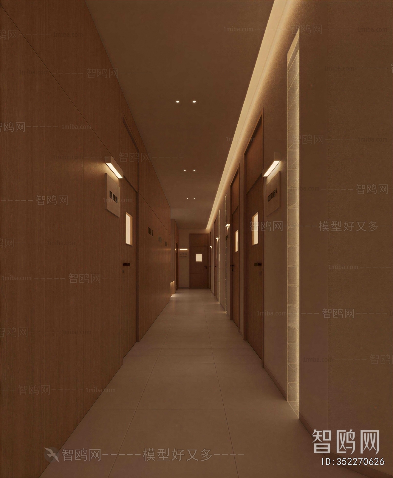 Wabi-sabi Style Corridor