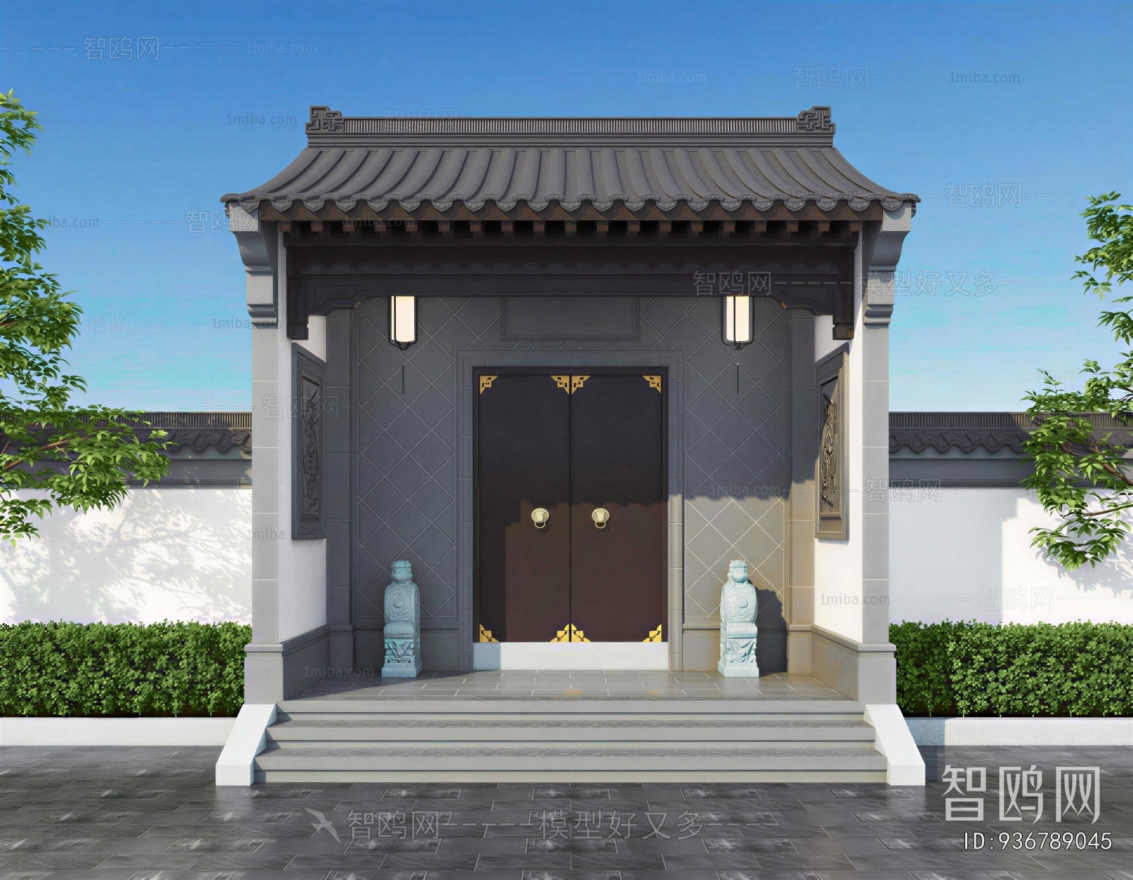 New Chinese Style Gate