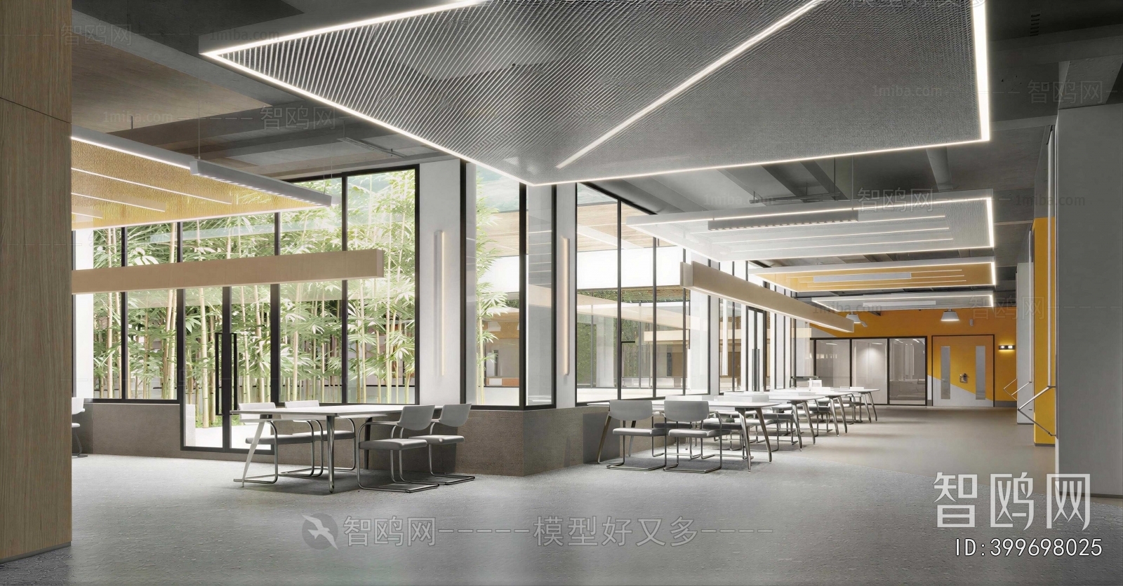 Industrial Style Office Rest Area