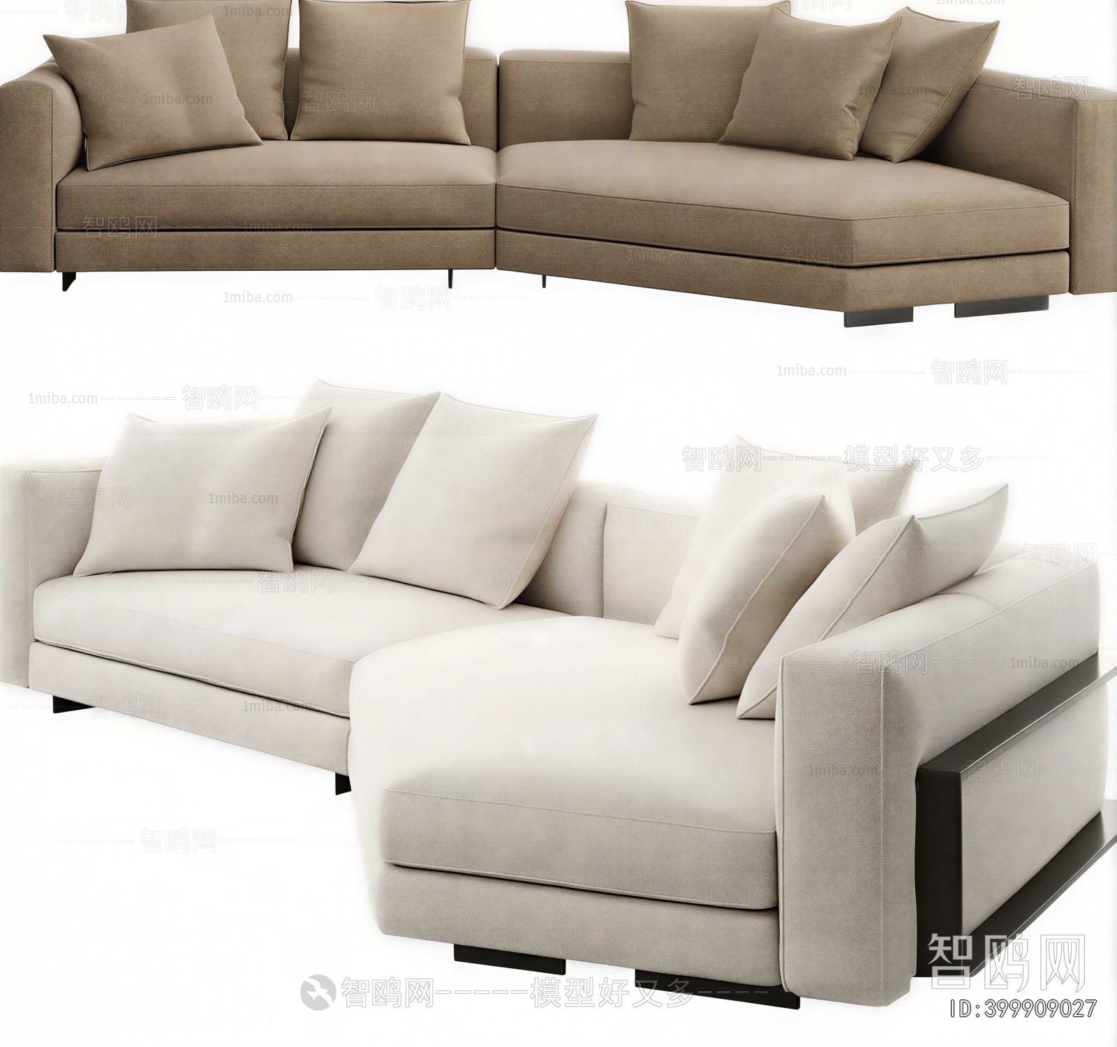 Modern Shaped Sofa