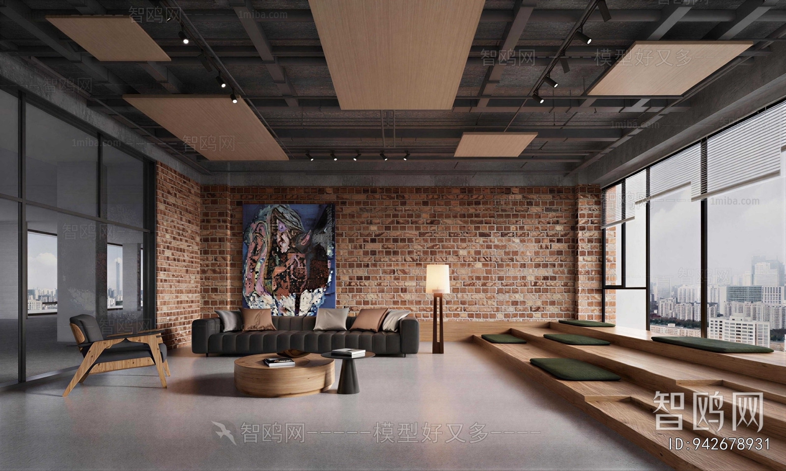 Industrial Style A Living Room