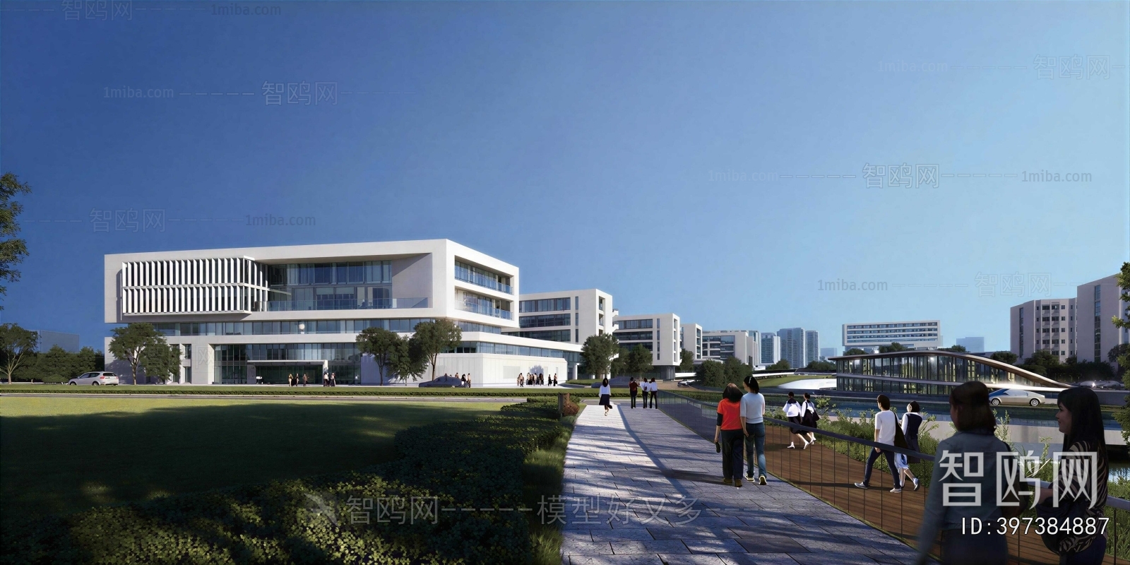 Modern Appearance Of Commercial Building