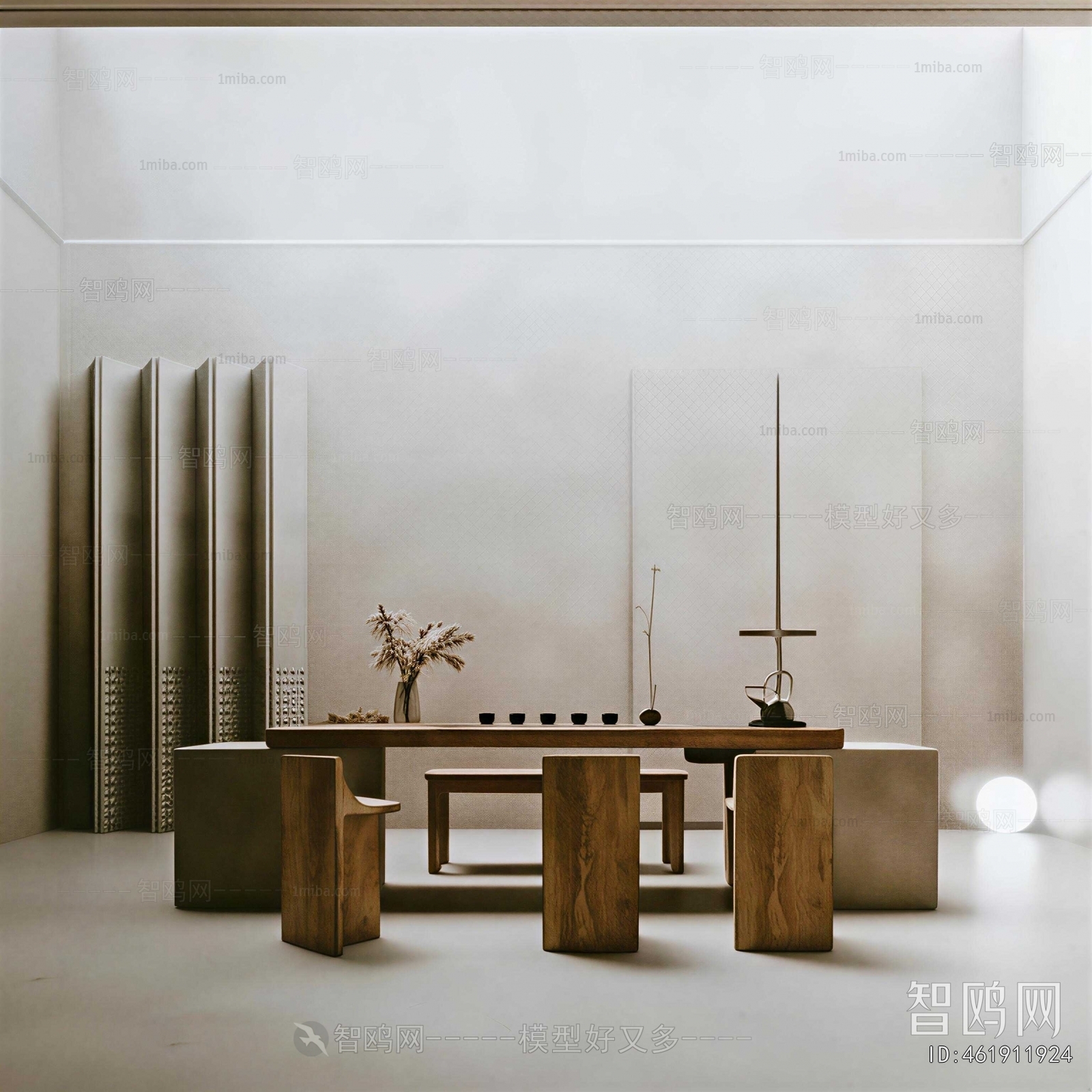 Wabi-sabi Style Tea House