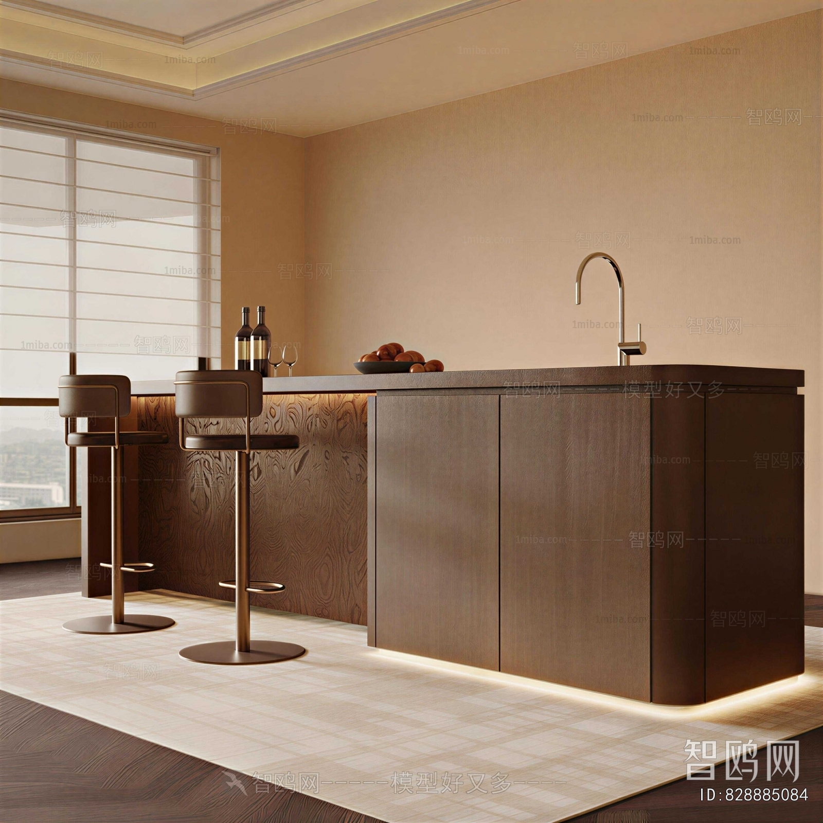 Modern Counter Bar