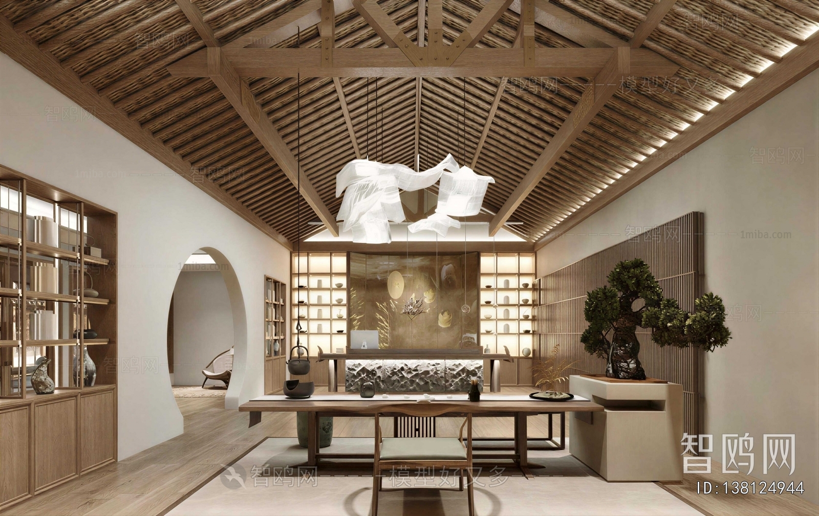 New Chinese Style Tea House