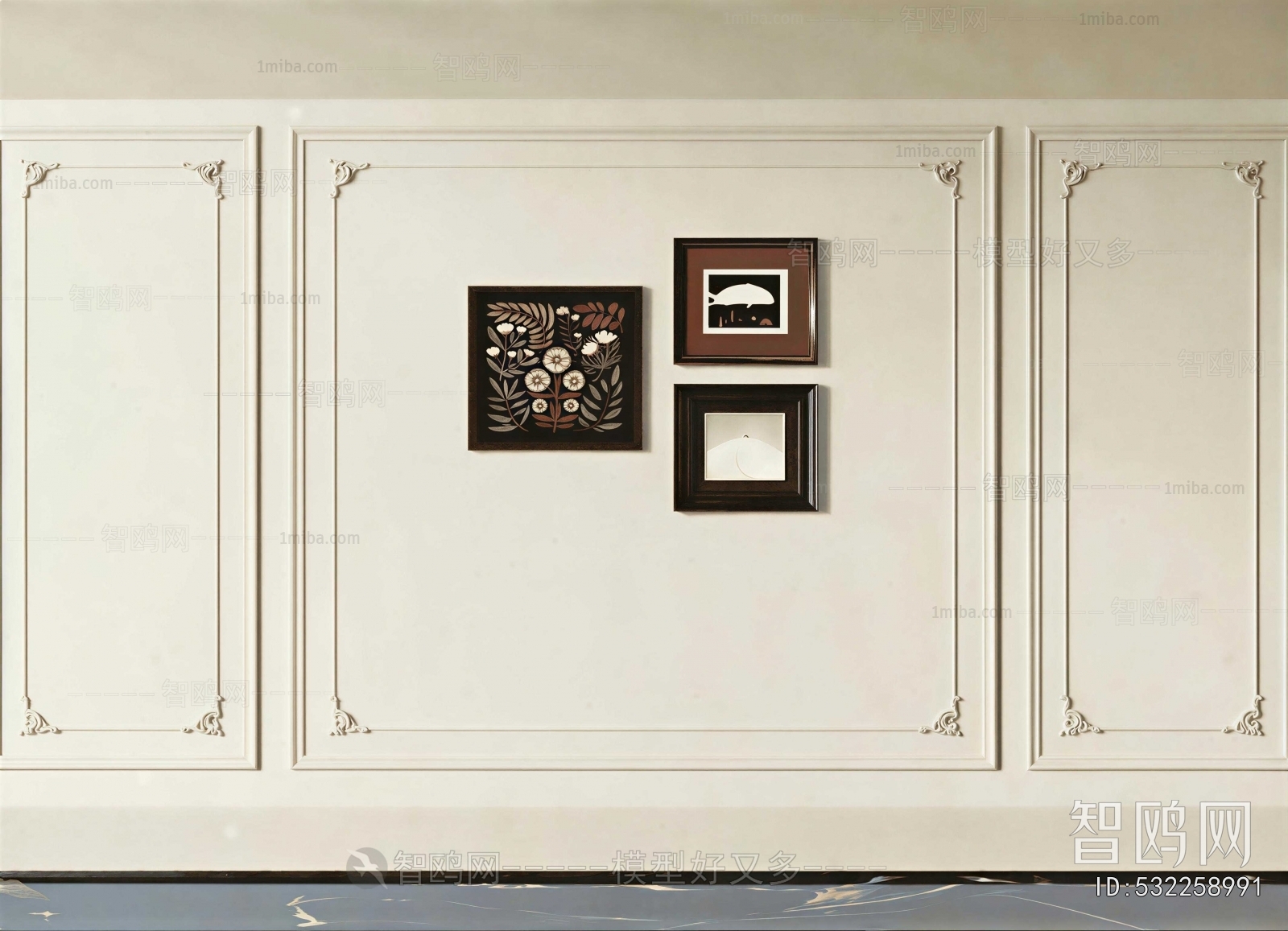 French Style TV Wall