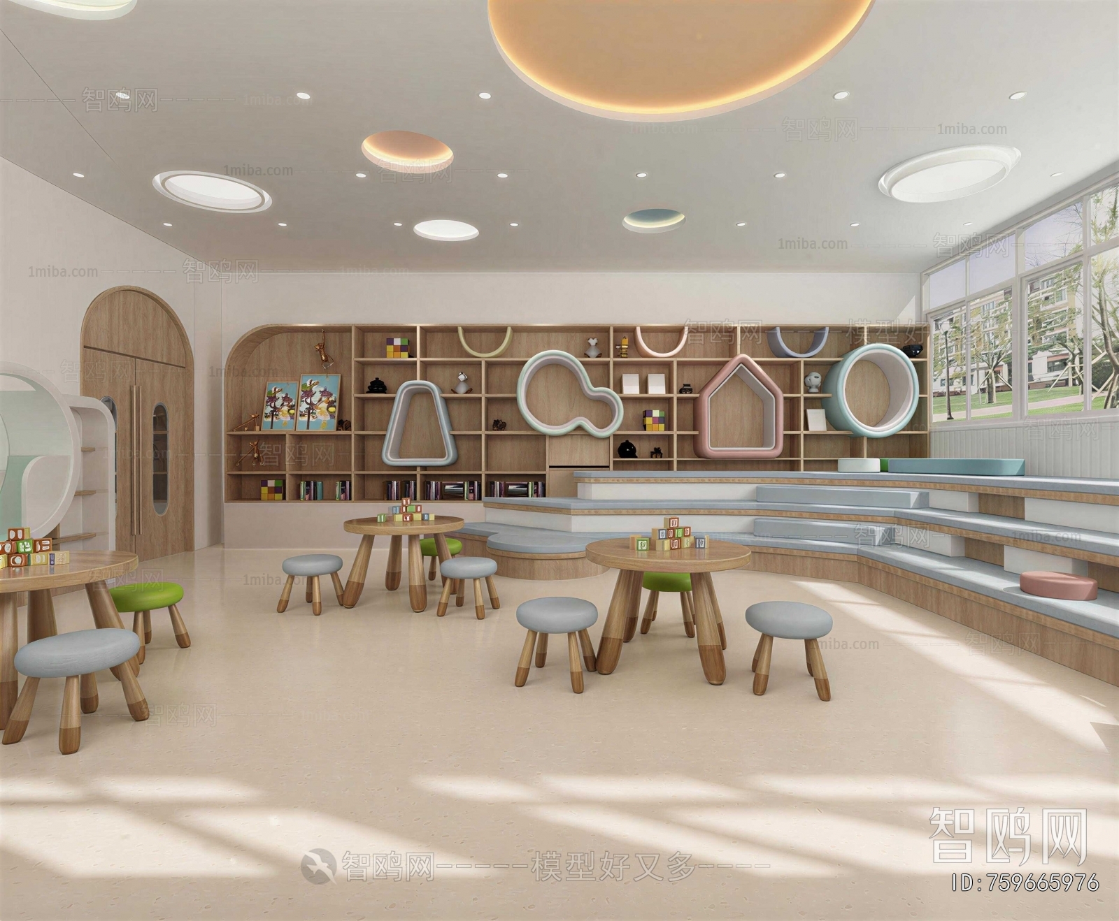 Modern Children's Playroom