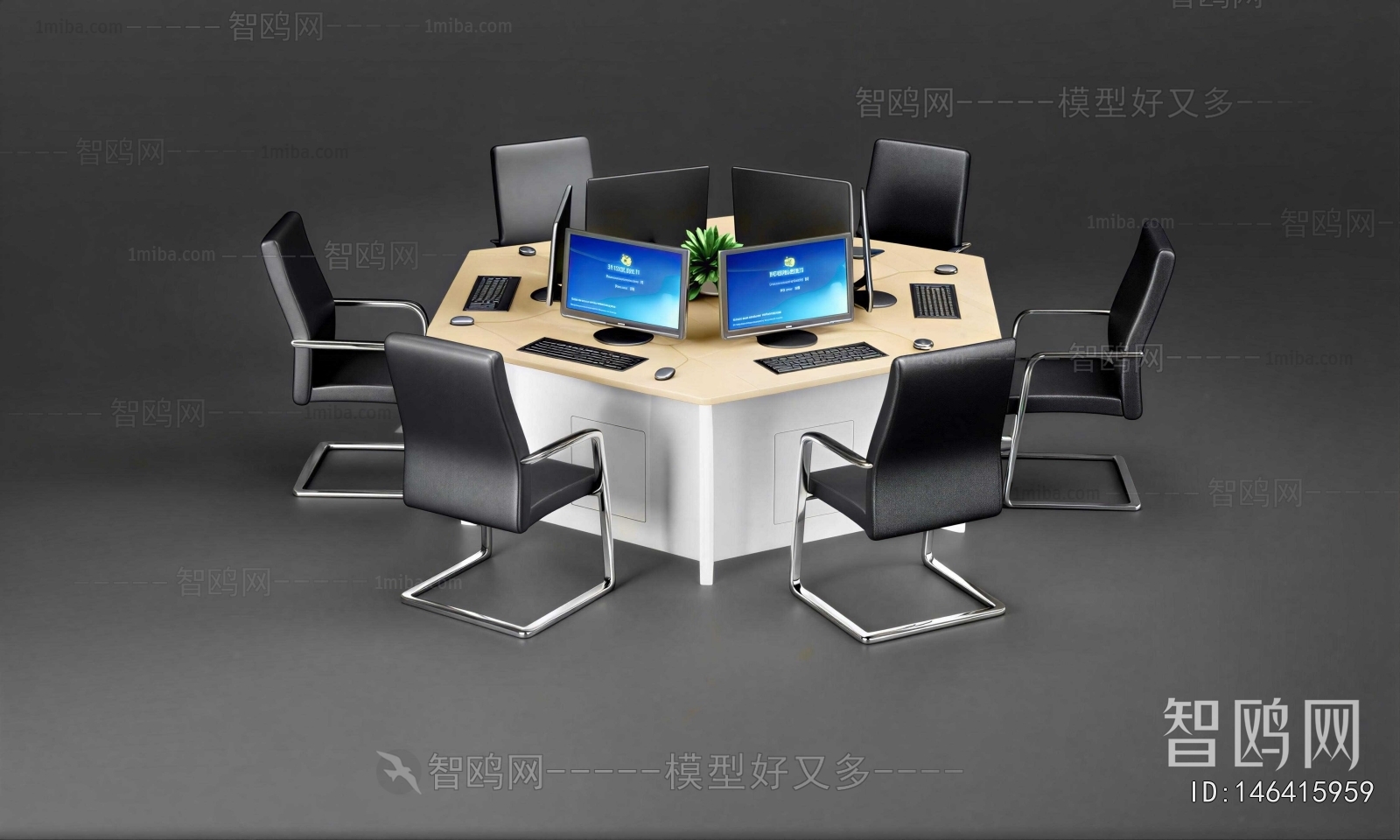 Modern Office Desk And Chair