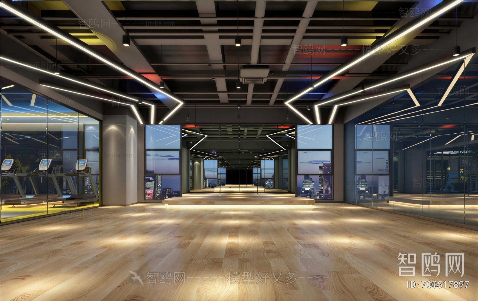 Industrial Style Gym