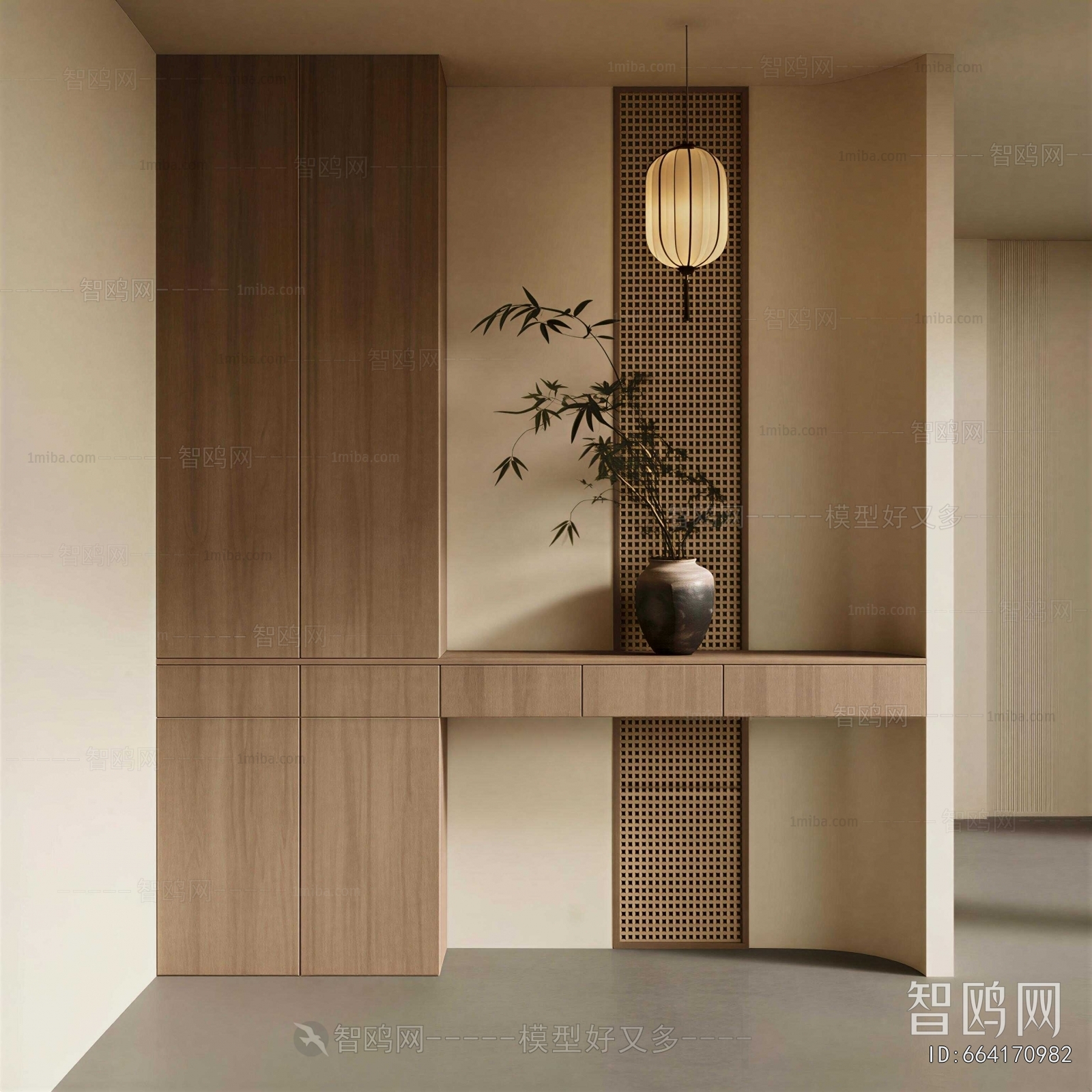 Japanese Style Hallway