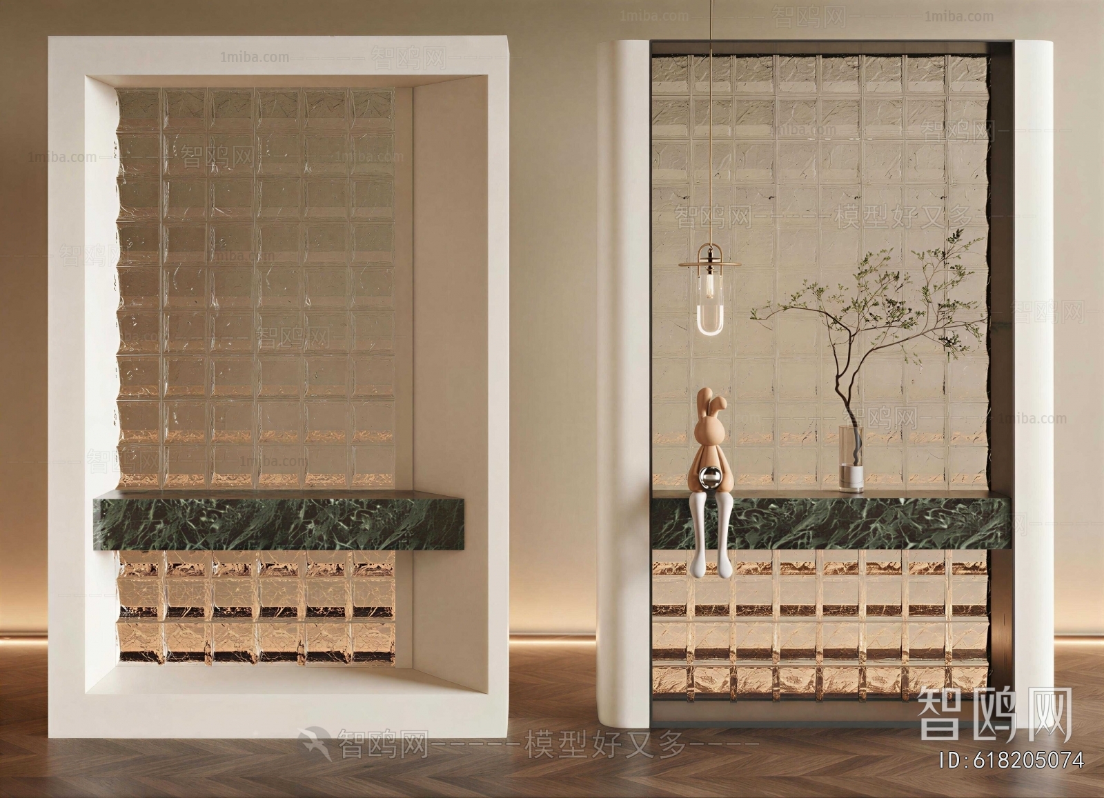 Modern Glass Screen Partition