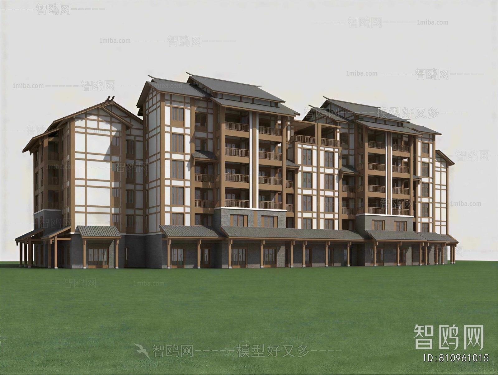 New Chinese Style Residential Building