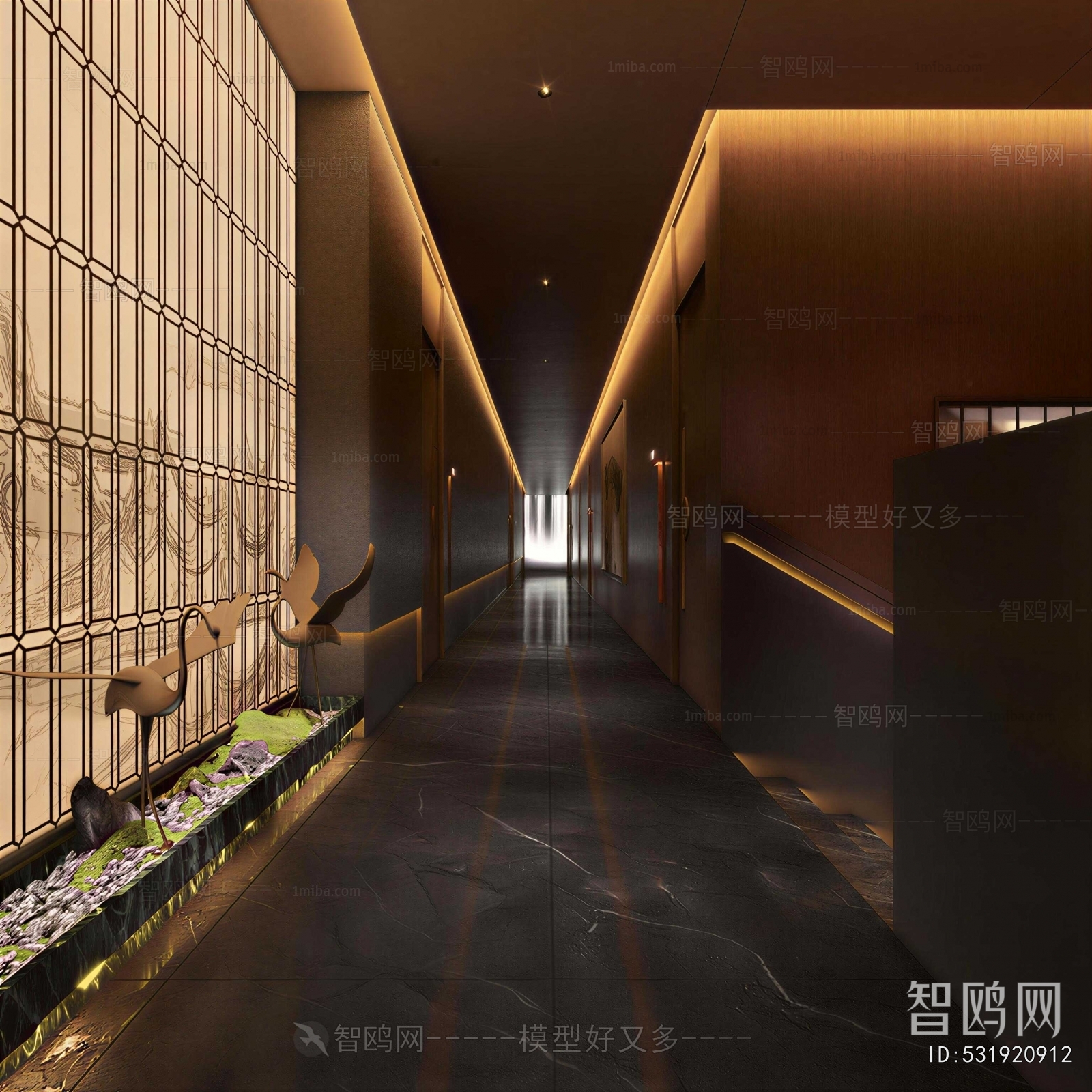 New Chinese Style Teahouse Tea House