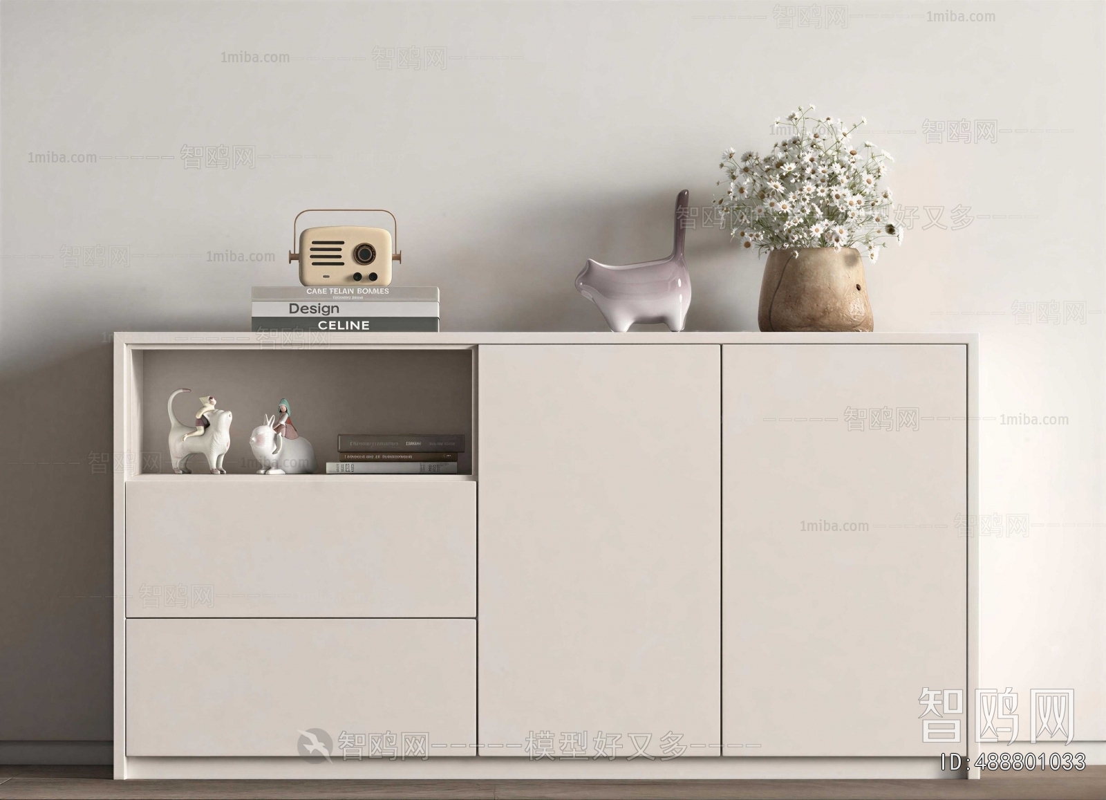 Modern Side Cabinet