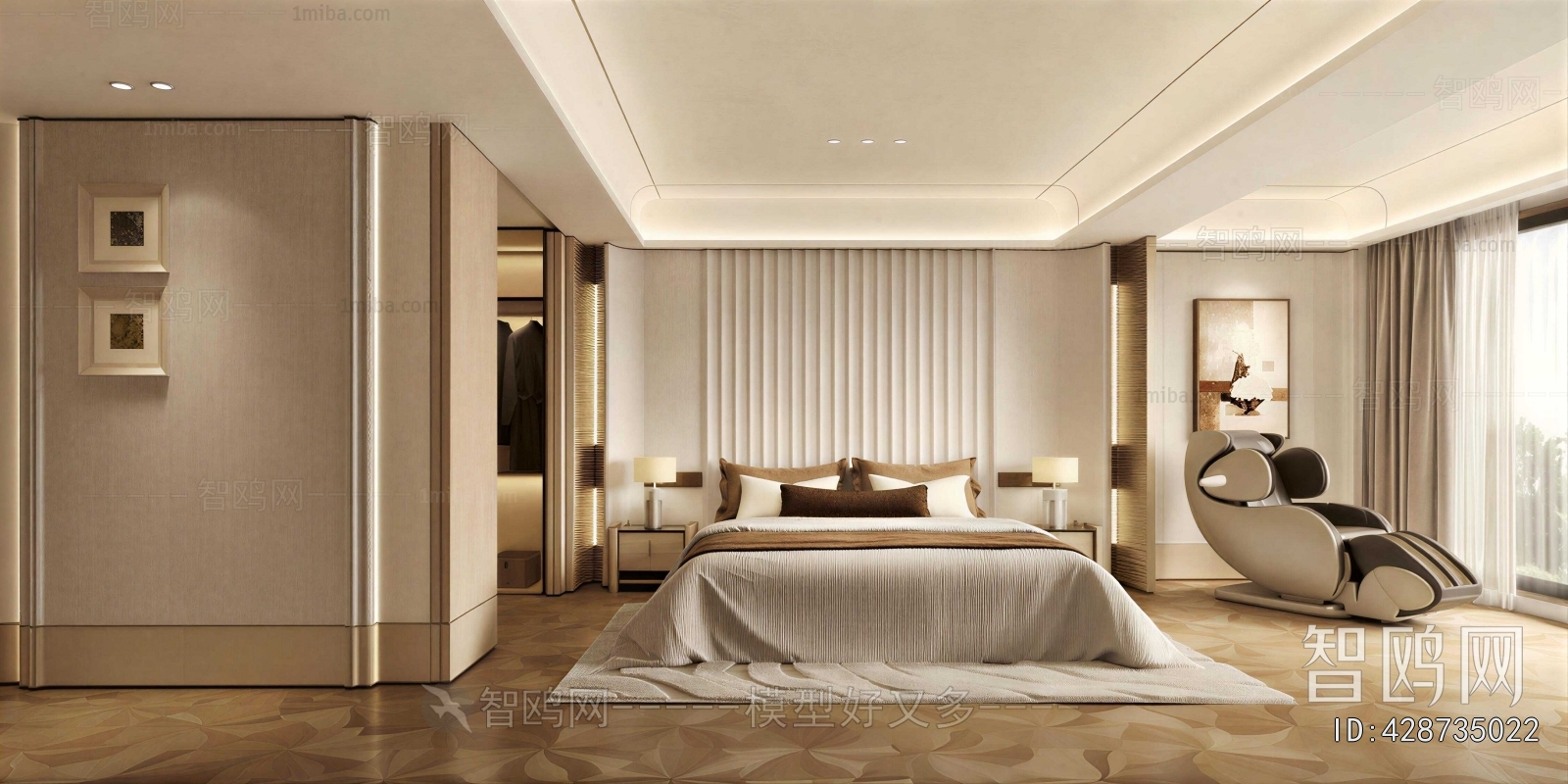 Modern Guest Room