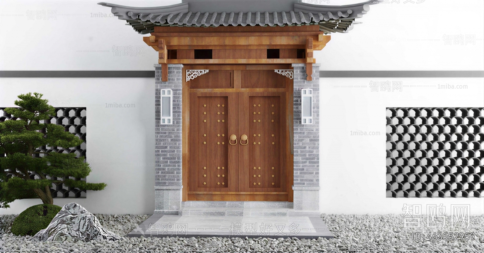 Chinese Style Facade Element