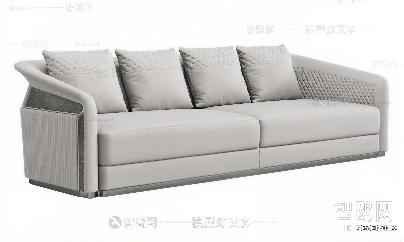 Modern Three-seat Sofa