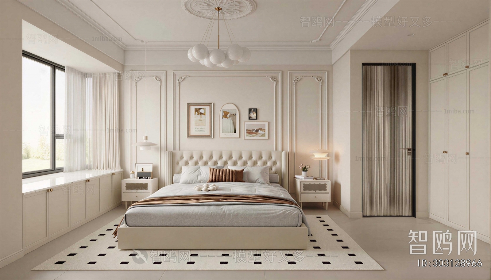 French Style Bedroom