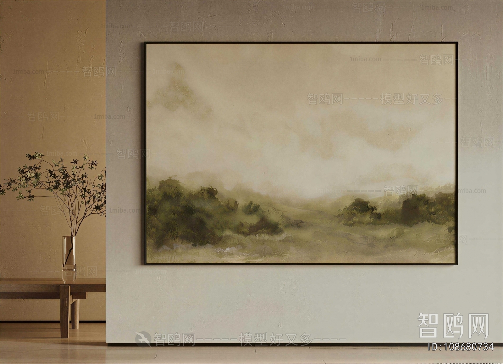Wabi-sabi Style Painting