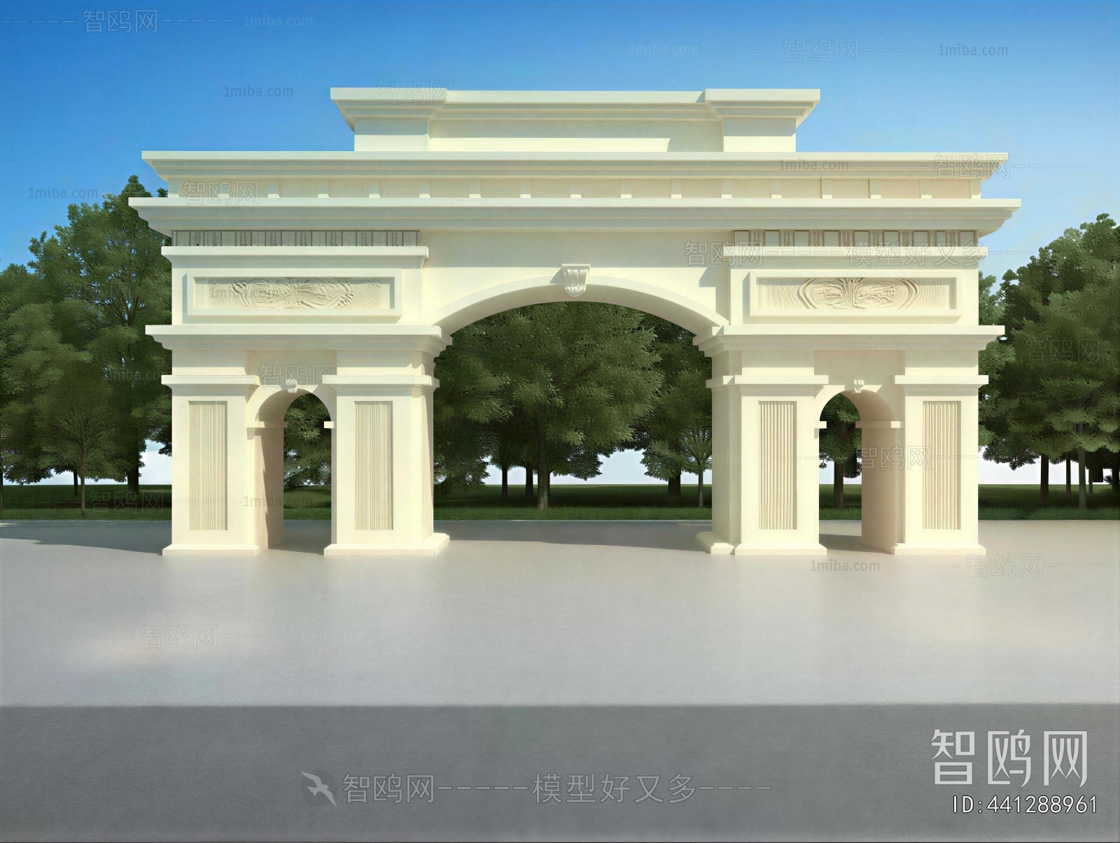 New Classical Style Gate