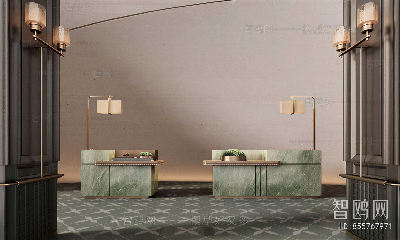 Modern Reception Desk