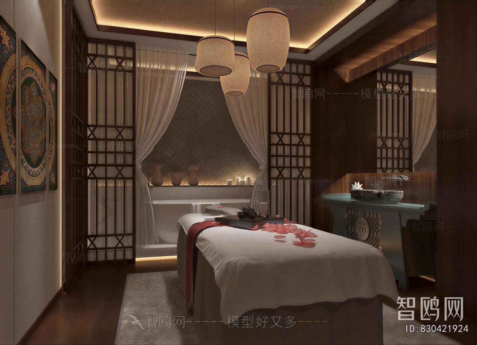 New Chinese Style SPA Foot Bath