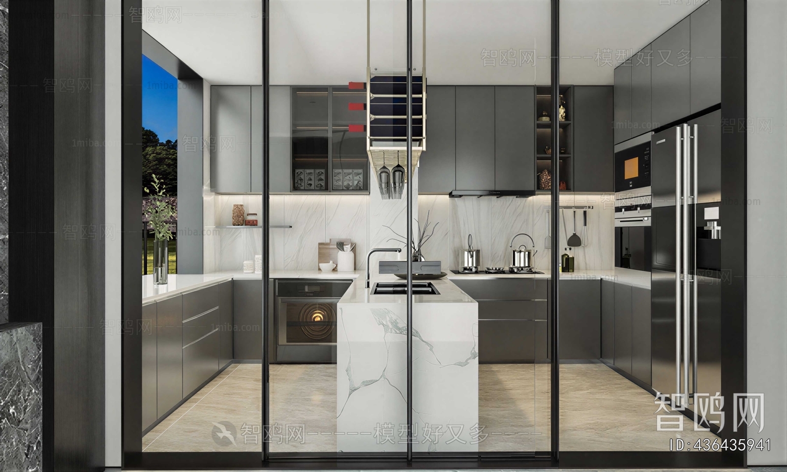 Modern The Kitchen
