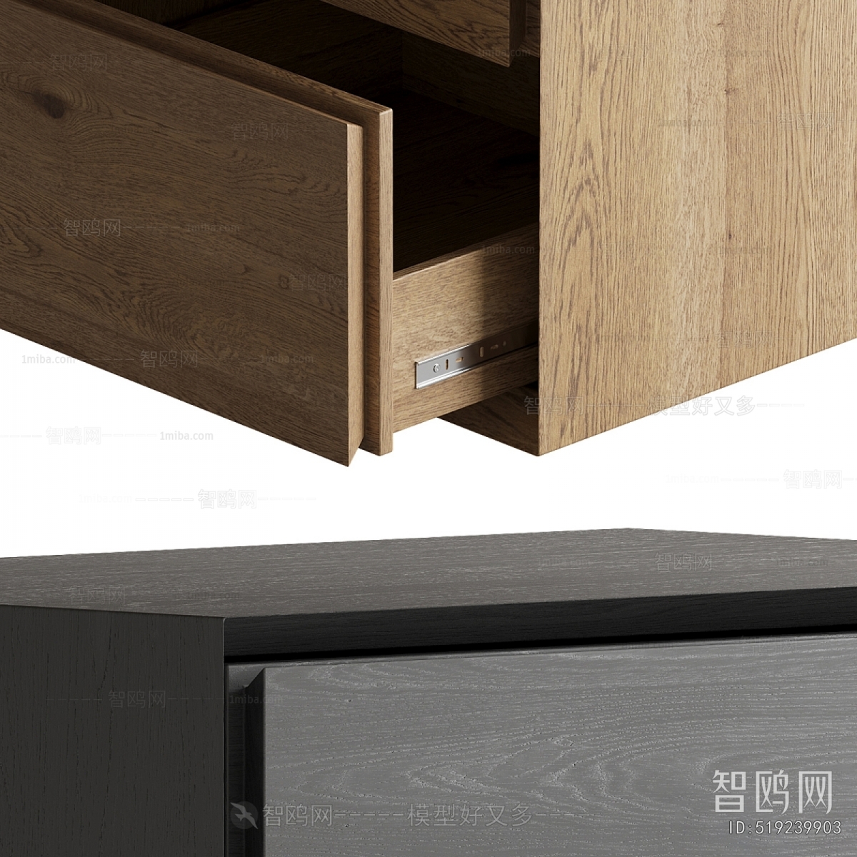 Modern Bedside Cupboard