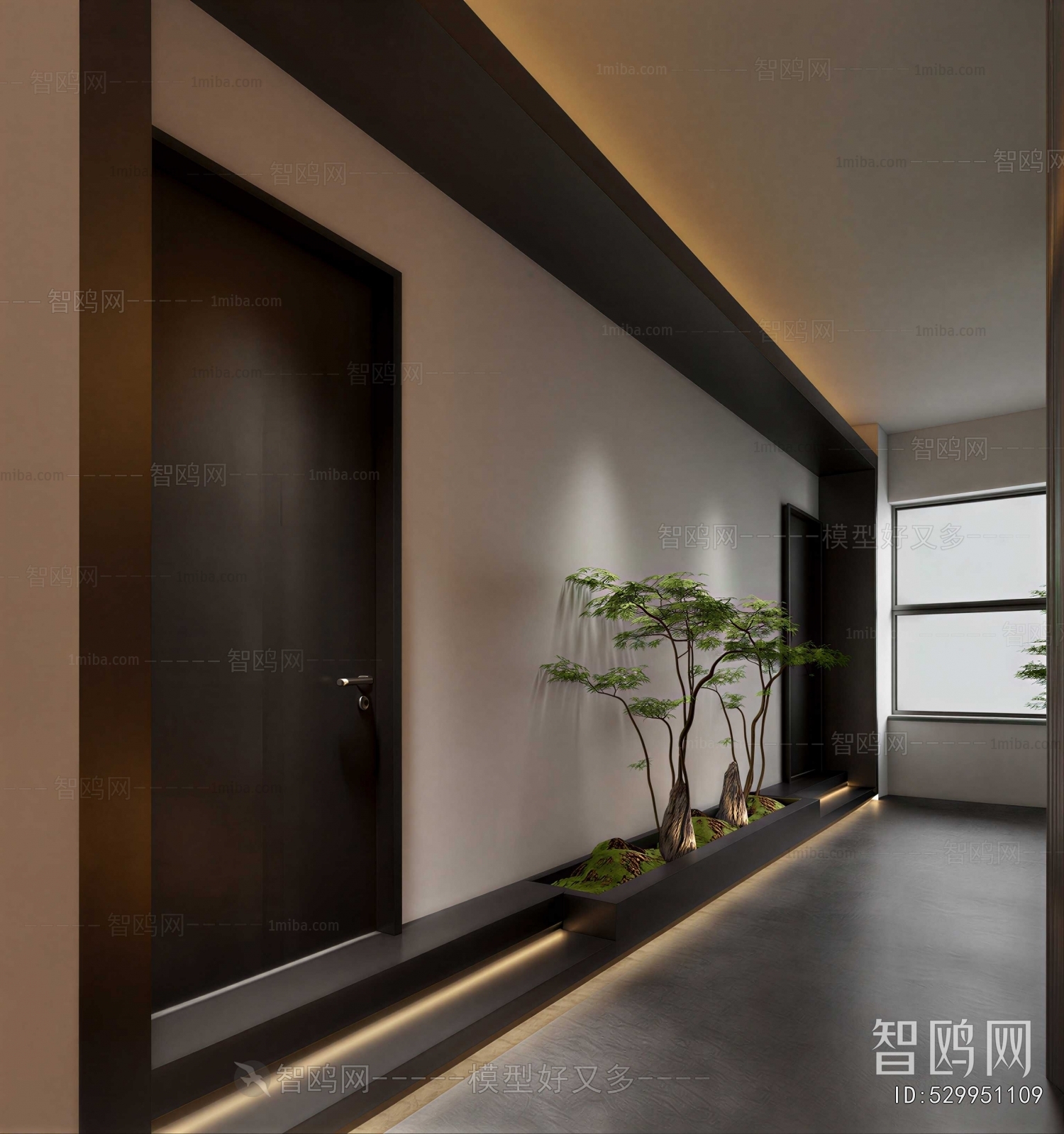 New Chinese Style Plant Landscaping