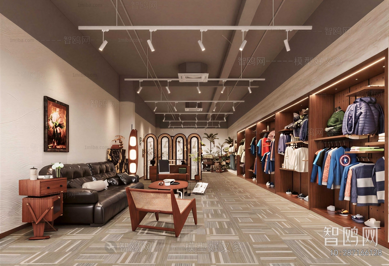 Modern Clothing Store