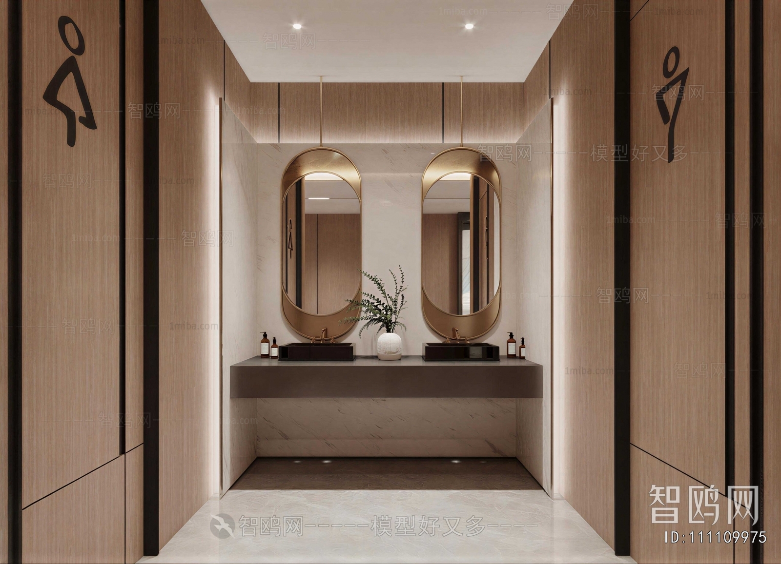 Modern Public Toilet