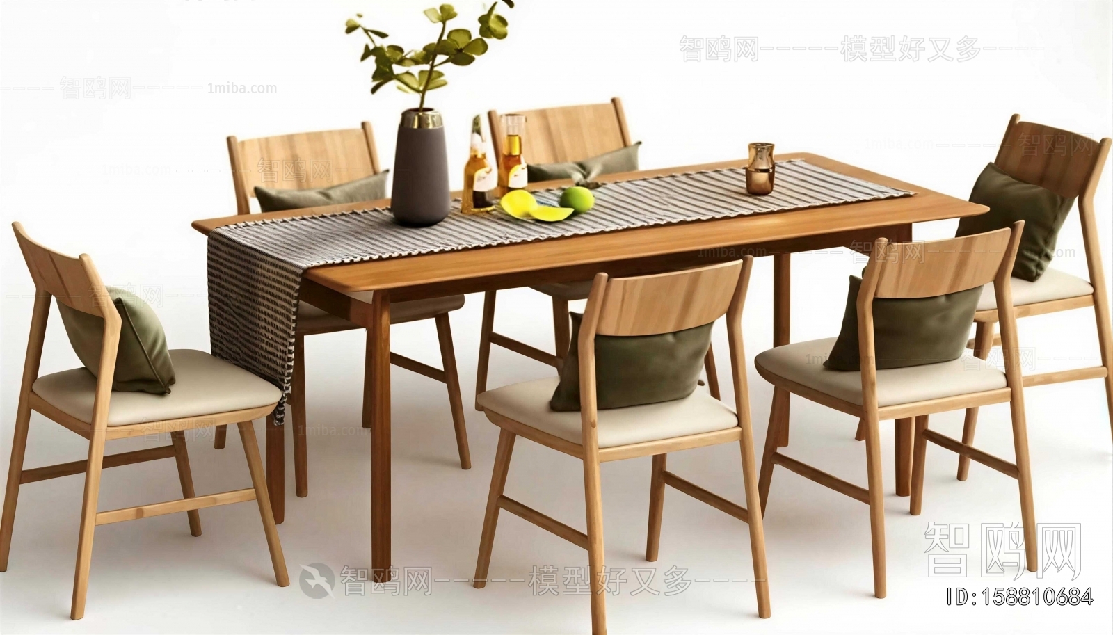 Nordic Style Dining Table And Chairs